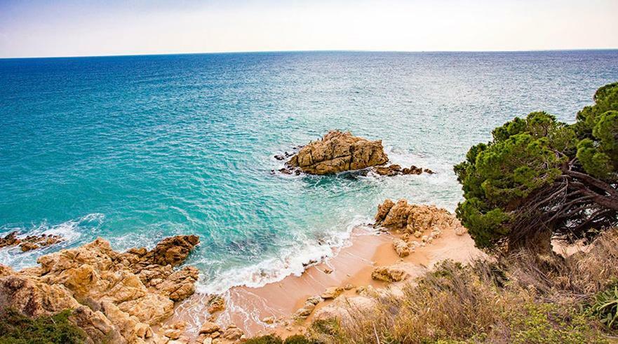 Can Plana De Baix Sant Pol De Mar Esterno foto